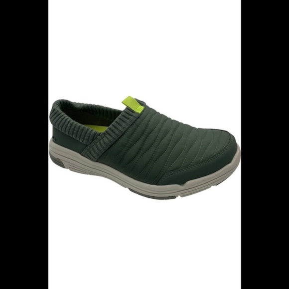 NEW Ryka Water Repellent Comfort Slip-On Shoes Aspen 2 In Dark Olive Size 9 - Picture 6 of 9